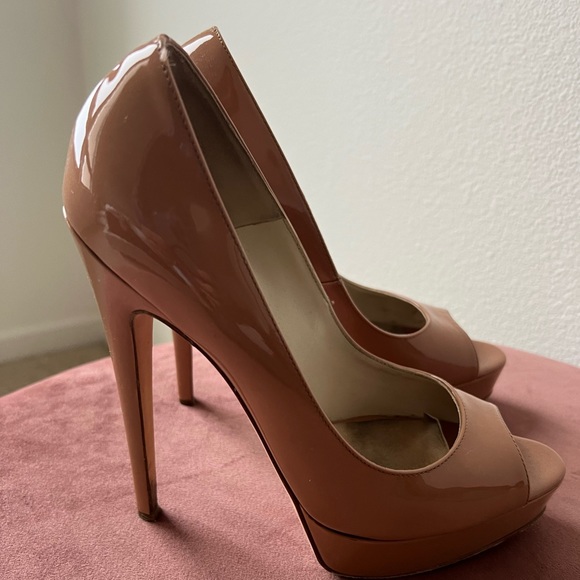 Brian Atwood Patent Peeptoe Pumps! - Picture 3 of 3